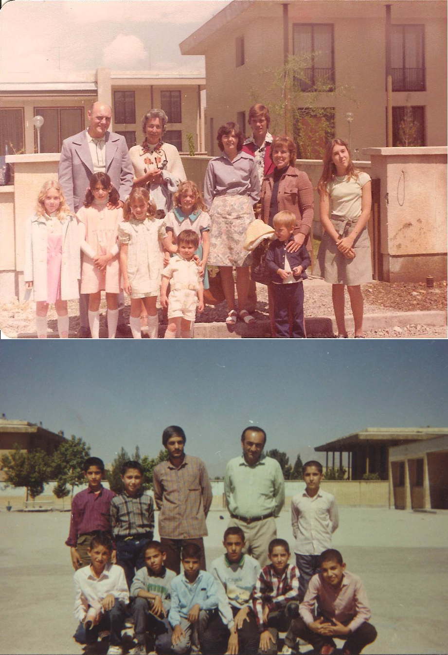 Khaneh Esfahan gathering, 1976, and 2014.