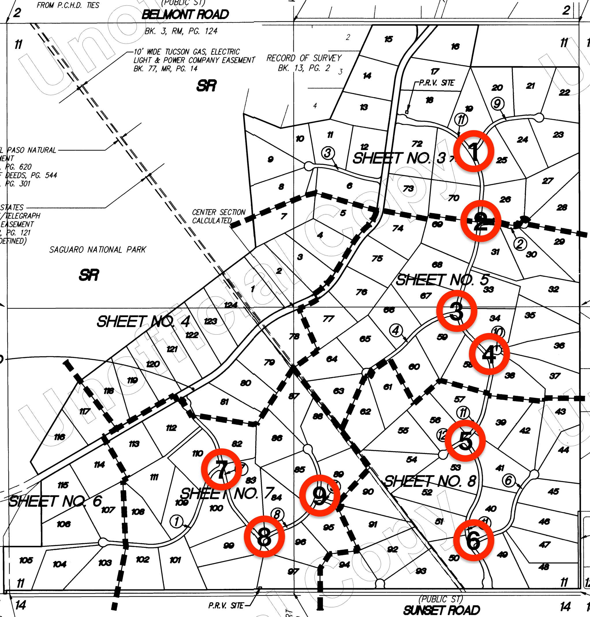 TMR Plat Map